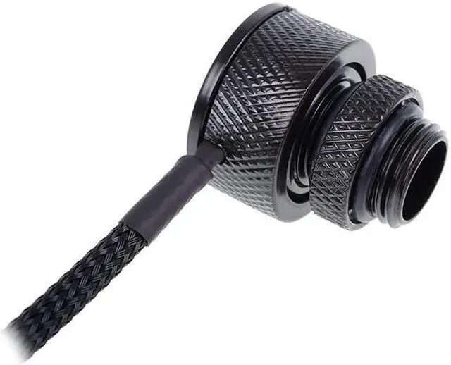 Alt view image 4 of 7 - Alphacool Eiszapfen G1/4 Inline Temperature Sensor - Deep Black (17363)