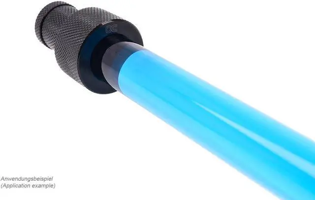 Alt view image 2 of 3 - Alphacool 16/11mm Borosilicate Glass HardTube - 40cm (18495)