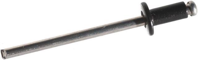 Alt view image 2 of 2 - ModMyMods 1/8" (3mm) Domed Aluminum Rivets - Black - 10 Pack (MOD-0191)