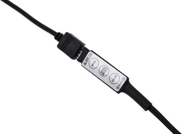 Alt view image 2 of 5 - Alphacool Aurora LED Flexible Light 30cm incl. Controller - RGB (15278)