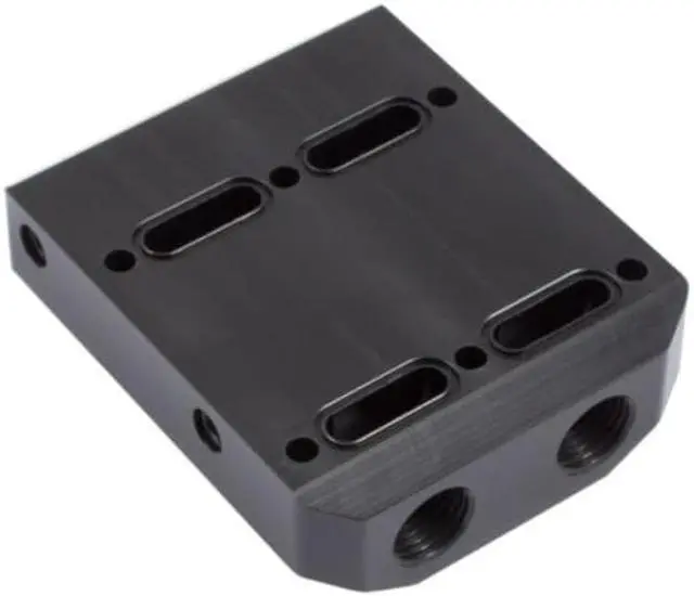 Alt view image 2 of 2 - Aquacomputer Kryoconnect Dual SLI Bridge for Active Backplates | 3 Slot (23574)