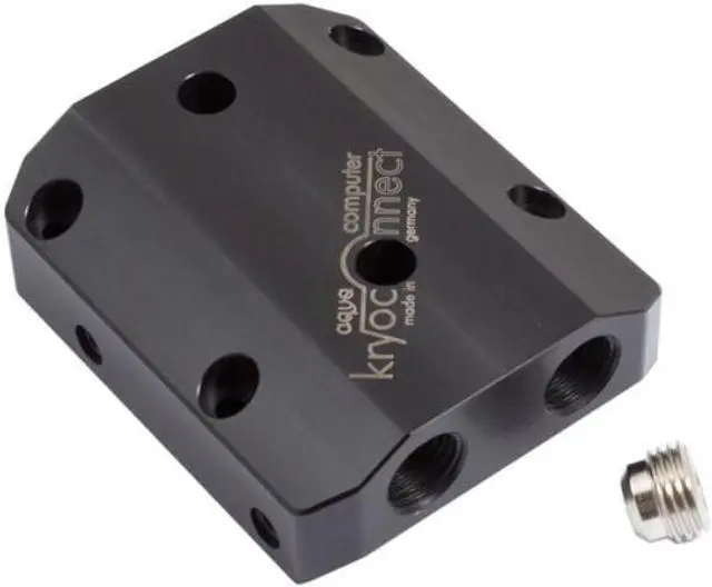 Main image of Aquacomputer Kryoconnect Dual SLI Bridge for Active Backplates | 3 Slot (23574)