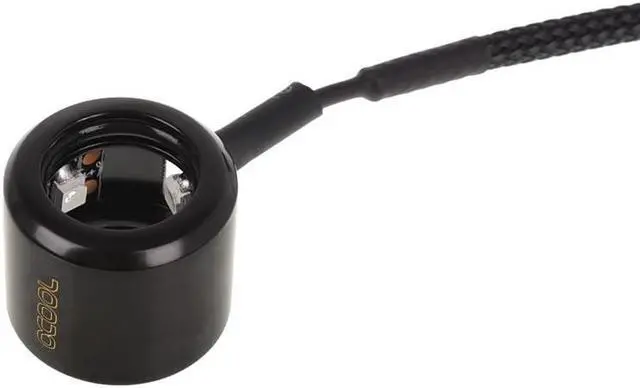 Alt view image 3 of 5 - Alphacool Aurora HardTube LED Ring 13mm Deep Black - Green (15285)