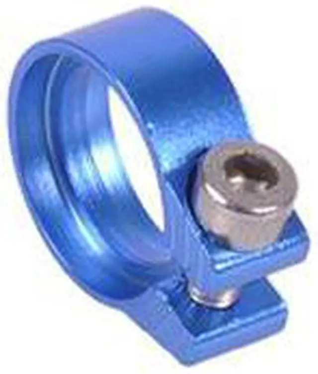 Alt view image 2 of 2 - Phobya 10mm - 11mm Hexagonal Hose Clamp - Blue (68257)