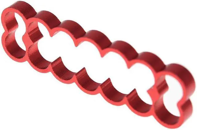 Alt view image 2 of 3 - Alphacool Eiskamm Aluminum X14 - 4mm Red - 4 pcs (24782)