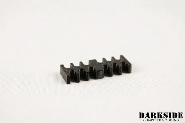 Alt view image 2 of 2 - Darkside 12-Pin Cable Management Holder- Black (3DS-0028)