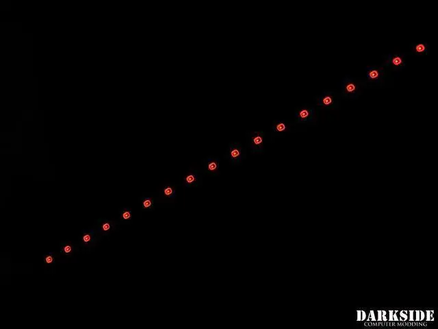 Alt view image 3 of 6 - DarkSide 7.75" CONNECT G2 Dimmable Rigid LED Strip - RED (DS-0625)