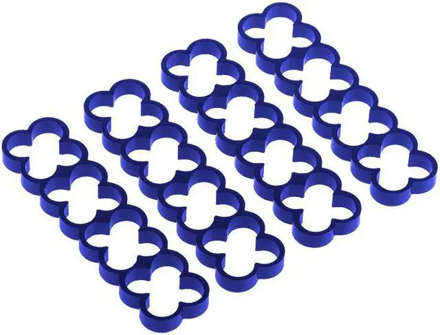Main image of Alphacool Eiskamm Aluminum X16 - 4mm Blue - 4 pcs (24792)
