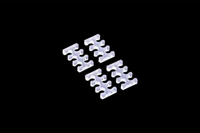 Main image of Alphacool Eiskamm X6 - 3mm Clear - 4 pcs (24743)