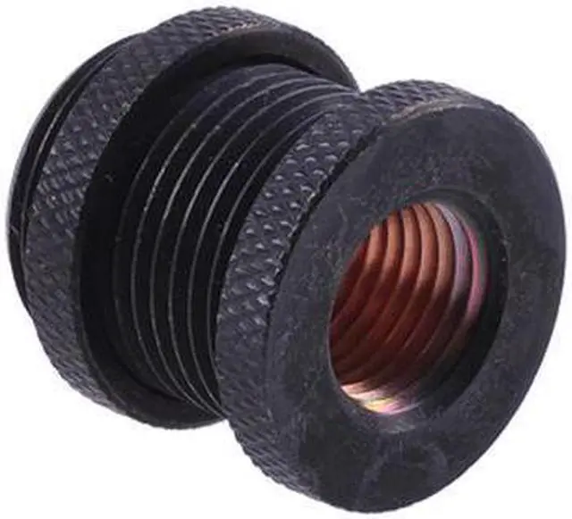 Alt view image 4 of 7 - Alphacool G1/4 Bulkhead Connector - Black (17069)