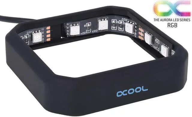 Main image of Alphacool Aurora XPX RGB Frame - Black (12893)