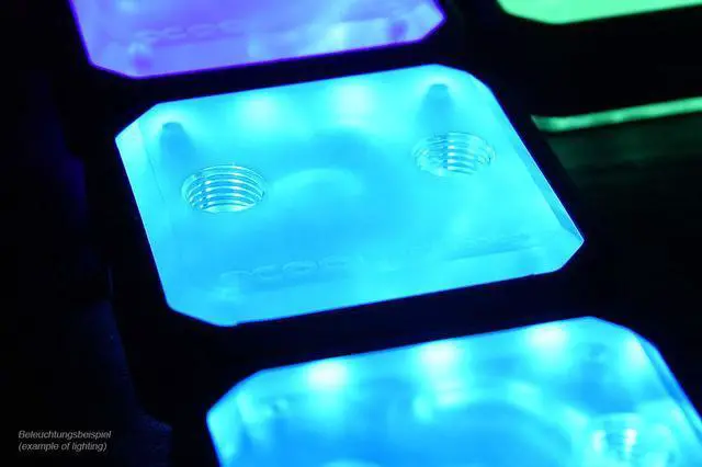 Alt view image 2 of 7 - Alphacool Aurora XPX RGB Frame - Black (12893)