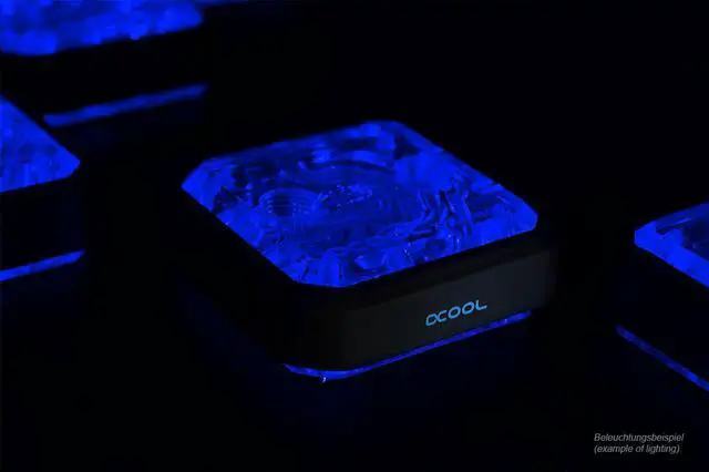 Alt view image 5 of 7 - Alphacool Aurora XPX RGB Frame - Black (12893)