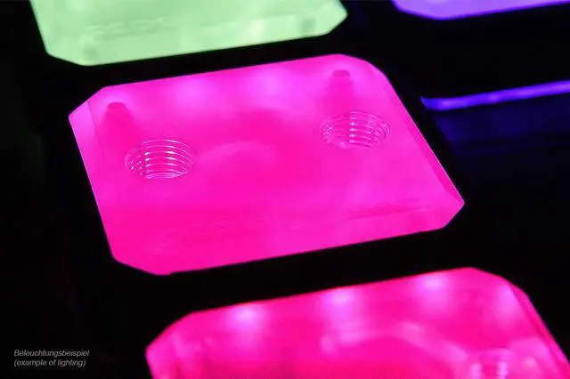 Alt view image 6 of 7 - Alphacool Aurora XPX RGB Frame - Black (12893)