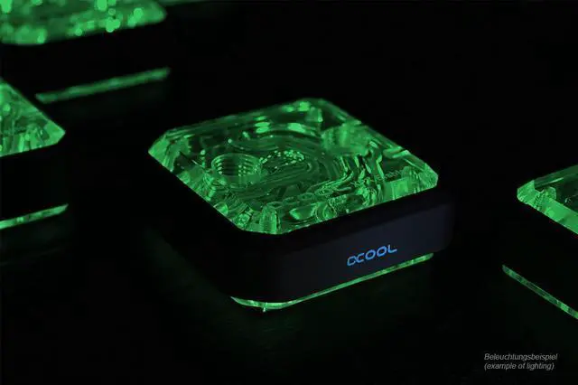 Alt view image 3 of 7 - Alphacool Aurora XPX RGB Frame - Black (12893)