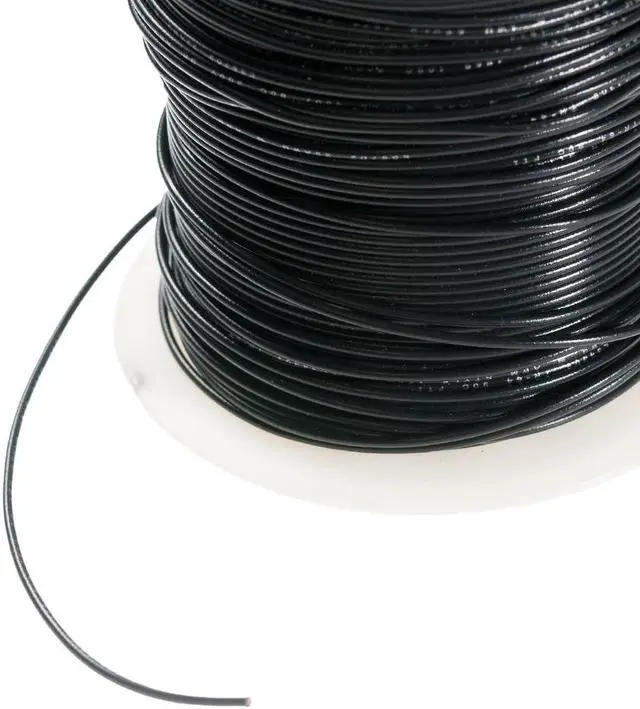 Main image of MMM 22 AWG Ul1007 Hookup Wire - Black (MOD-0269)