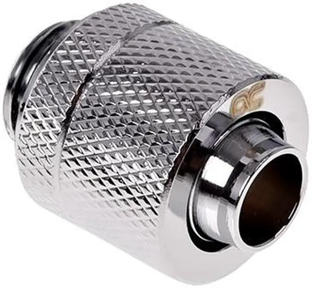 Alt view image 6 of 6 - Alphacool HF G1/4 3/8"ID x 1/2"OD Compression Fitting - Chrome - Six Pack (17386)