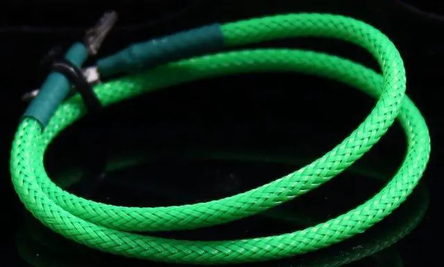 Alt view image 6 of 6 - Darkside 2mm (5/64") High Density Cable Sleeving - Green UV (DS-HD2-GRN)