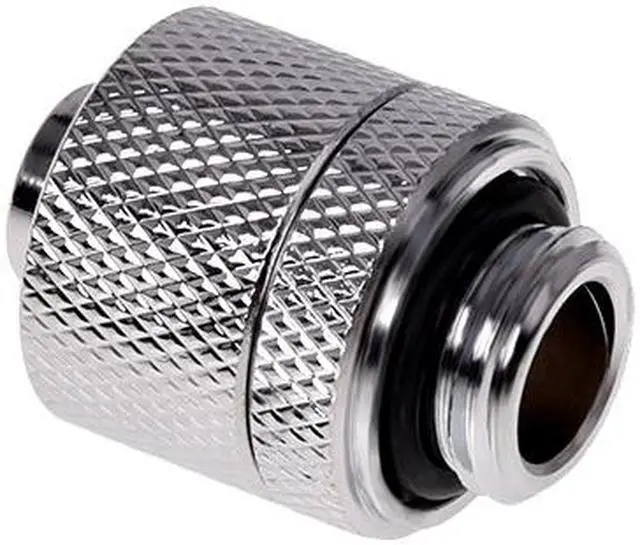 Alt view image 5 of 6 - Alphacool HF G1/4 3/8"ID x 1/2"OD Compression Fitting - Chrome - Six Pack (17386)