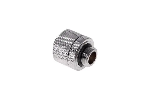 Alt view image 6 of 6 - Alphacool HF G1/4 3/8"ID x 5/8"OD Compression Fitting - Chrome - Six Pack (17388)
