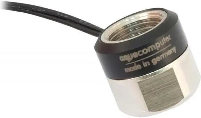 Alt view image 4 of 4 - Aquacomputer G1/4" Inline Temperature Sensor, Female to Female