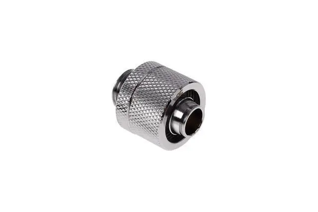 Alt view image 4 of 6 - Alphacool HF G1/4 3/8"ID x 5/8"OD Compression Fitting - Chrome - Six Pack (17388)