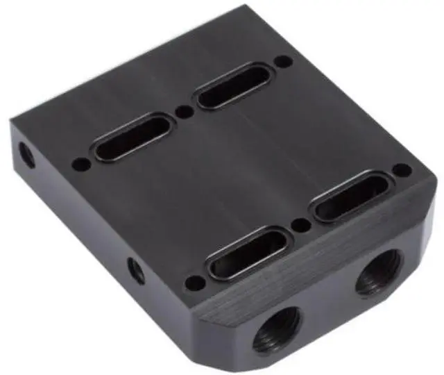 Alt view image 2 of 2 - Aquacomputer Kryoconnect Dual SLI Bridge for Active Backplates | 3 Slot (23574)