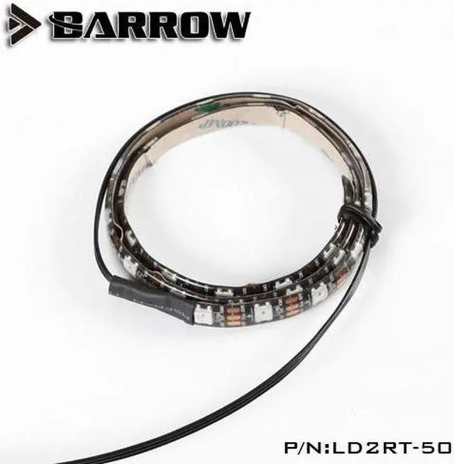 Alt view image 9 of 9 - Barrow Multi-color Waterproof LED Strip, Aurora Compatible, 50cm