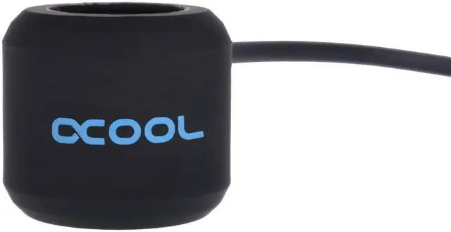 Alt view image 13 of 15 - Alphacool Aurora HardTube LED Ring for 13mm OD Tubing, Deep Black, RGB LEDs