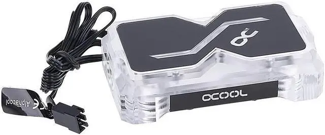 Main image of Alphacool GPX SLI Connector Dual - Plexi - Addressable RGB - 3 PCI-E Space (12940)