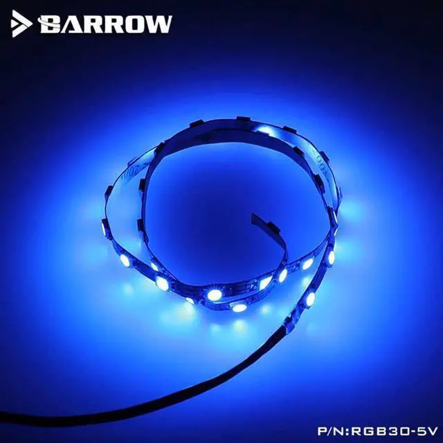 Alt view image 3 of 3 - Barrow LRC2.0 Flexable 5V Addressable RGB Strip | 0.5M (RGB30-5V)