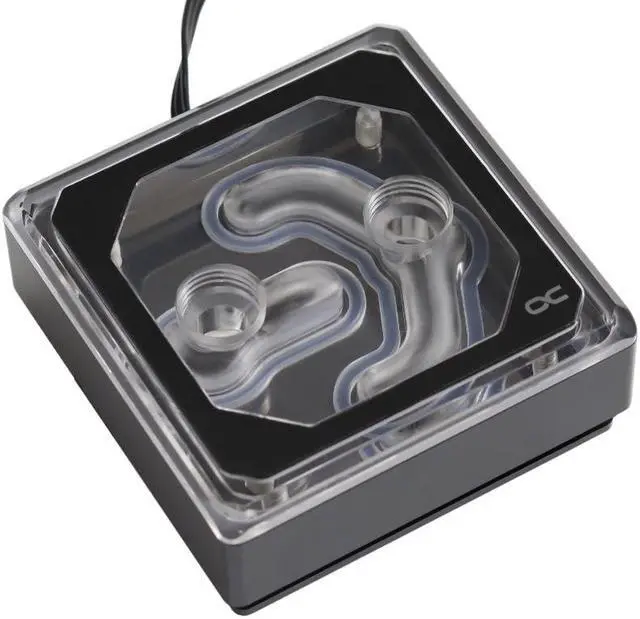 Alt view image 2 of 14 - Alphacool Eisblock XPX Aurora Edge - Plexi Black Digital RGB (12948)