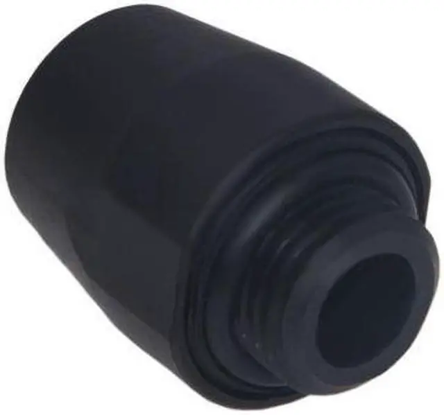 Alt view image 3 of 10 - Alphacool HF Compression Fitting TPV, Black Nylon, 6-Pack