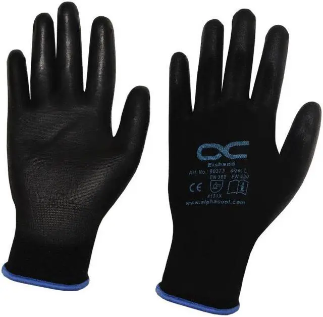 Main image of Alphacool Eistools Modding Gloves Size L - Black (90373)