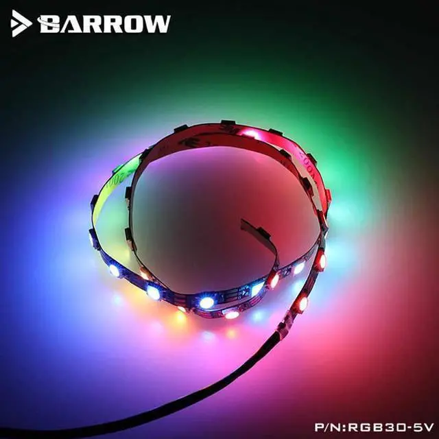 Alt view image 2 of 3 - Barrow LRC2.0 Flexable 5V Addressable RGB Strip | 0.5M (RGB30-5V)