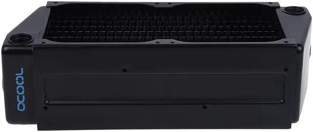 Alt view image 2 of 12 - Alphacool NexXxoS UT60 Full Copper X-Flow 80mm Dual Radiator (14295)