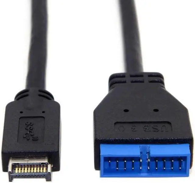 Alt view image 2 of 4 - ModMyMods USB 3.1 Type E Gen2 Front Panel Header to USB 3.0 20 Pin Adapter Cable (MOD-0294)