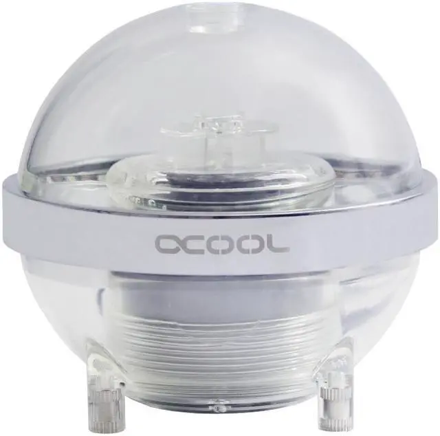 Alt view image 7 of 7 - Alphacool Eisball Digital RGB - Acryl(inkl. Eispumpe VPP755 V.3), Spherical Water tank Transparent With VPP755 Pump