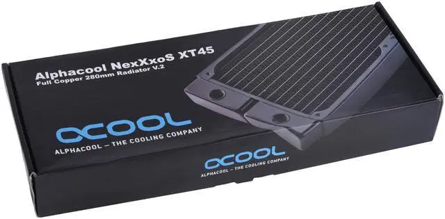 Alt view image 7 of 19 - Alphacool NexXxoS XT45 Full Copper 280mm Radiator V.2 (14286)