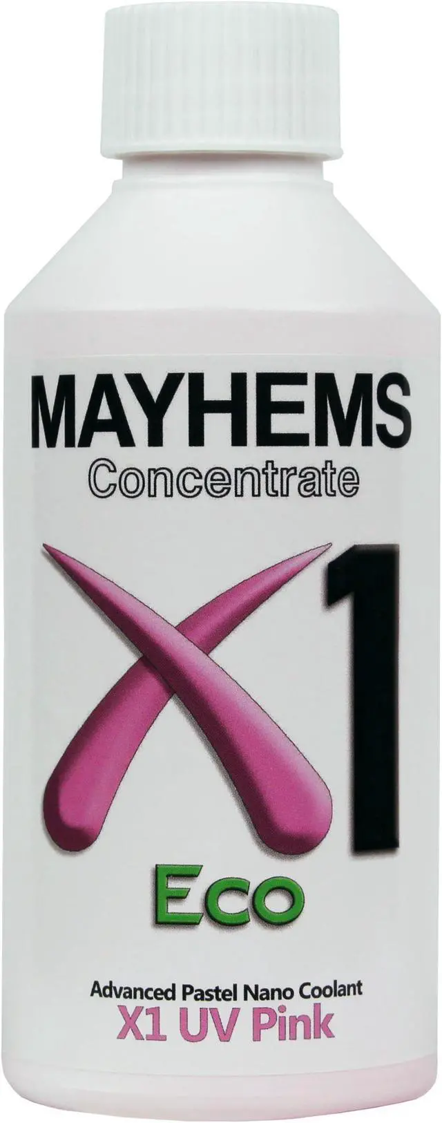 Main image of Mayhems X1 V2 Concentrate Coolant - UV Pink | 250ml (MX1UVPI250)