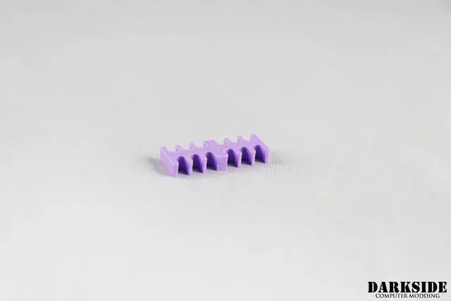 Main image of Darkside 12-Pin Cable Management Holder - Purple (3DS-0077)