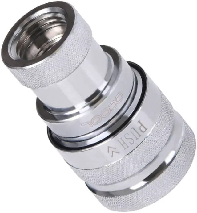 Alt view image 2 of 3 - Alphacool Eiszapfen Quick Release Female G1/4 Inner Thread - Chrome (17456)