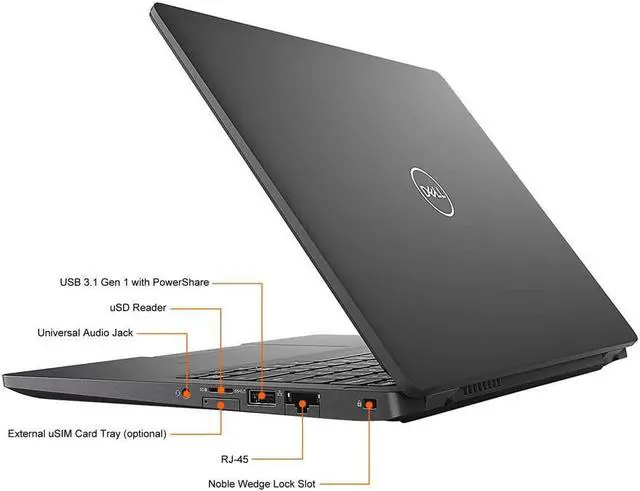 Alt view image 3 of 7 - Windows 11 Touchscreen Dell Latitude 5300 Intel Core i7 8665U 1.90Gz 16GB RAM 512GB SSD WIFI Web camera Bluetooth Ethernet 13.3" FHD Touch Display Intel UHD 620 HDMI Trusted platform Module 2.0