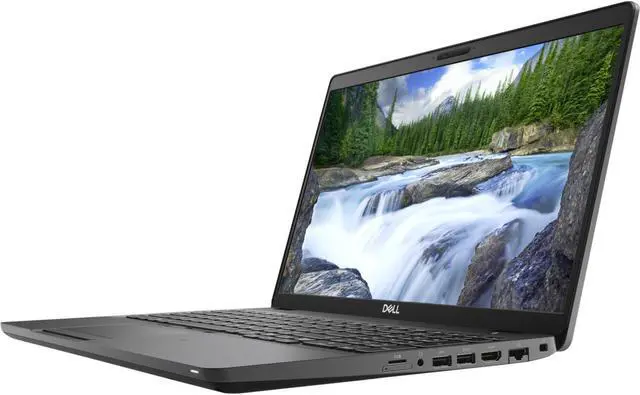Main image of DELL Latitude 5500 Windows 11 Pro Intel Core i5 8th Gen 8265U 1.60Gz 16GB RAM 256GB SSD WIFI Webcam Bluetooth Ethernet Biometric Device Trusted Module 2.0 HDMI 15.6" FHD Intel UHD 620, Dell AC Adapter