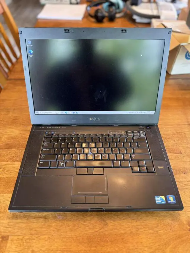 Main image of DELL Precision M4500 Intel Core i7 CPU M 640 2.66Gz 8GB RAM 128GB SSD DVD-RW WIFI 15.6" FHD Screen NVIDIA Graphics Windows 7 Pro 64-Bit, has issue, Read all Description