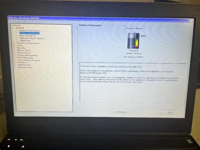 Alt view image 3 of 5 - DELL Precision M4700 Mobile Workstation Intel i7 3740QM 2.7Gz 16GB RAM 500GB HDD DVDRW WIFI Webcam HDMI 15.6" FHD AMD FirePro M4000 Battery 180W Dell AC Adapter Windows 10 Pro