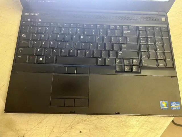 Alt view image 5 of 5 - DELL Precision M4700 Mobile Workstation Intel i7 3740QM 2.7Gz 16GB RAM 500GB HDD DVDRW WIFI Webcam HDMI 15.6" FHD AMD FirePro M4000 Battery 180W Dell AC Adapter Windows 10 Pro
