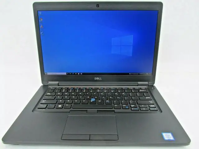 Main image of DELL Latitude 5480 Laptop Intel Quad Core i5 8350U 1.70Gz FHD Screen 8GB RAM 256GB SSD WIFI Webcam Bluetooth Backlit Keyboard Type C USB HDMI Smartcard Slot Excellent Battery Dell AC Adapter Win 11 Pr