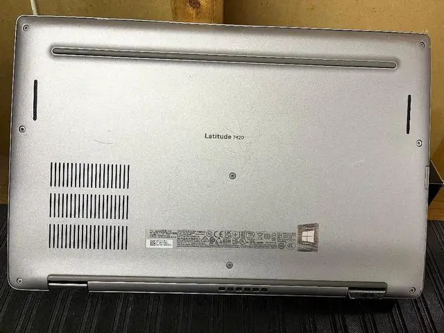 Alt view image 4 of 4 - DELL Latitude 7420 2-in-1 Laptop 14" 1920 x 1080 FHD Intel Core i5 1145G7 2.60G 256GB SSD 16GB RAM WIFI Webcam Bluetooth Backlit Keyboard Biometric Win 11 Pro Aluminum / Silver