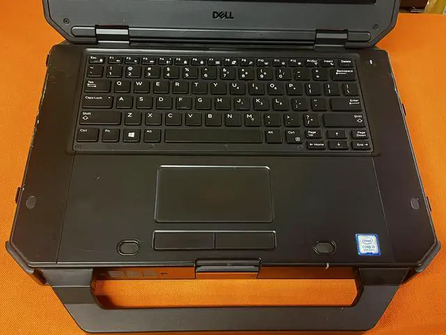 Alt view image 3 of 6 - DELL Latitude 7424 Rugged Extreme Intel Quad Core i5 8350U 1.70Gz 512GB SSD 16GB RAM WIFI Webcam 14" FHD Touchscreen Windows 11 Pro
